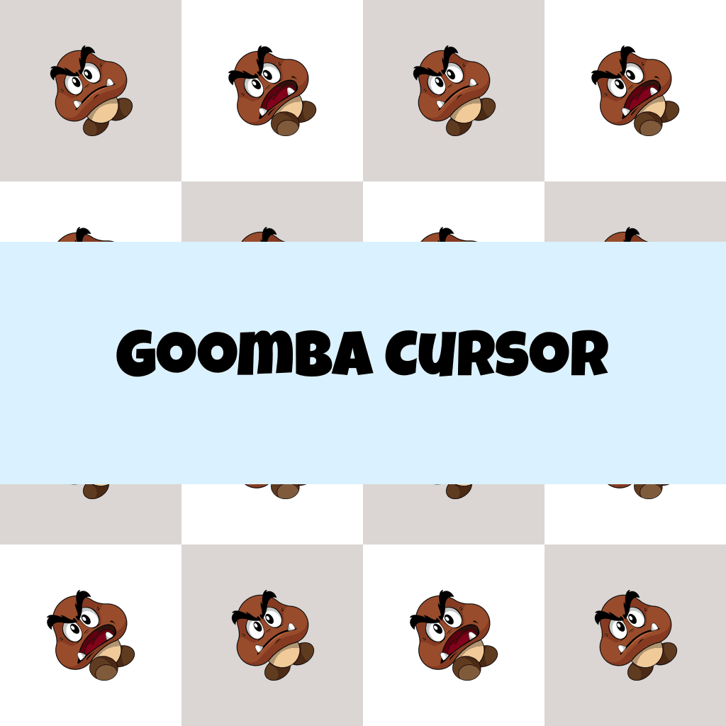 Preview Goomba cursor custom cursor pack